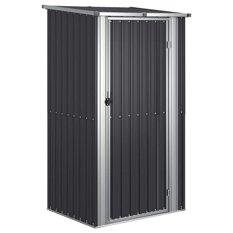 Vidaxl Garden Shed 118,5x97x209.5 cm ocynkowana antracyt stalowa