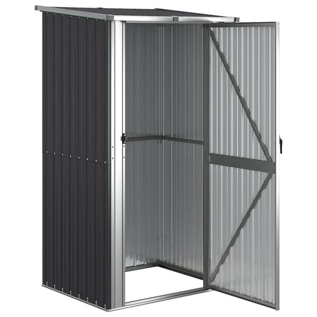 Vidaxl Garden Shed 118,5x97x209.5 cm ocynkowana antracyt stalowa