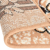 Vidaxl dywan biegacz 100x250 cm BCF Beige