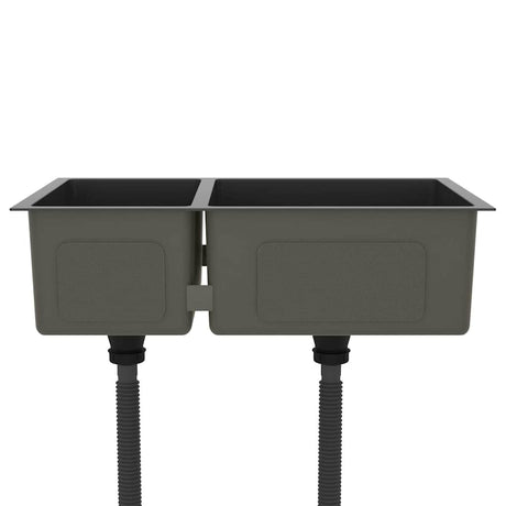 Vidaxl Sink Stael Stael Black