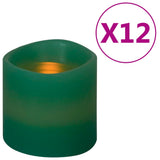 Vidaxl Candles 12 ST LED LED WŁOSKA BIAŁA