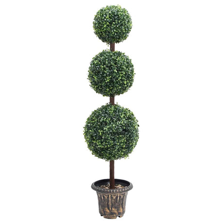 Sztuczna roślina Vidaxl z buxus BOL Formacja 118 cm zielona
