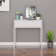 Vidaxl wandtafel 72x35x75 cm staal wit