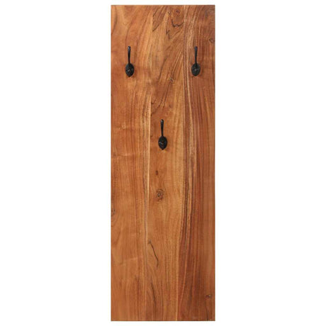 Vidaxl Wall Hood Stells 2 St 36x3x110 cm Solid Acaciahout