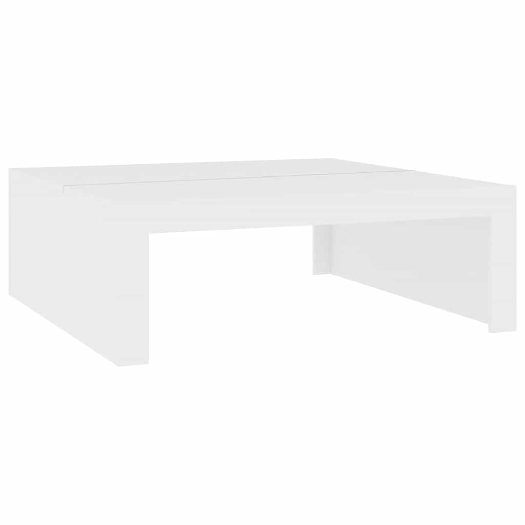 Vidaxl salontafel 100x100x35 cm bewerkt hout wit