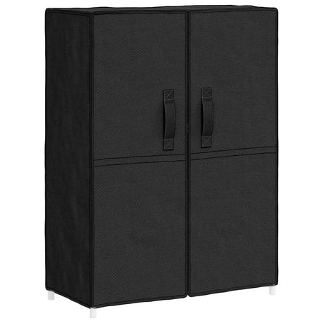 Szafka buta vidaxl 60x30x90 cm tkanina czarna