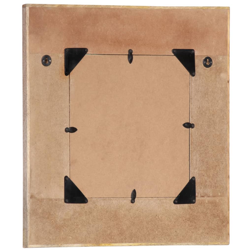 Vidaxl Wall Mirror 50x50 cm Solid Recycled Wood