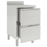 Vidaxl Kitchen Szaflets Commercial 2 ST STAIL STAT