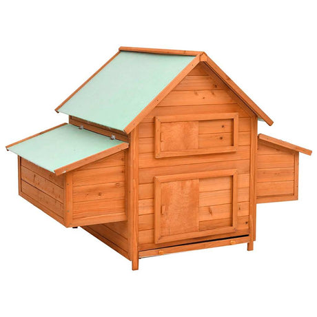 Vidaxl kurczak COOP 150x96x110 cm stałe sinewood