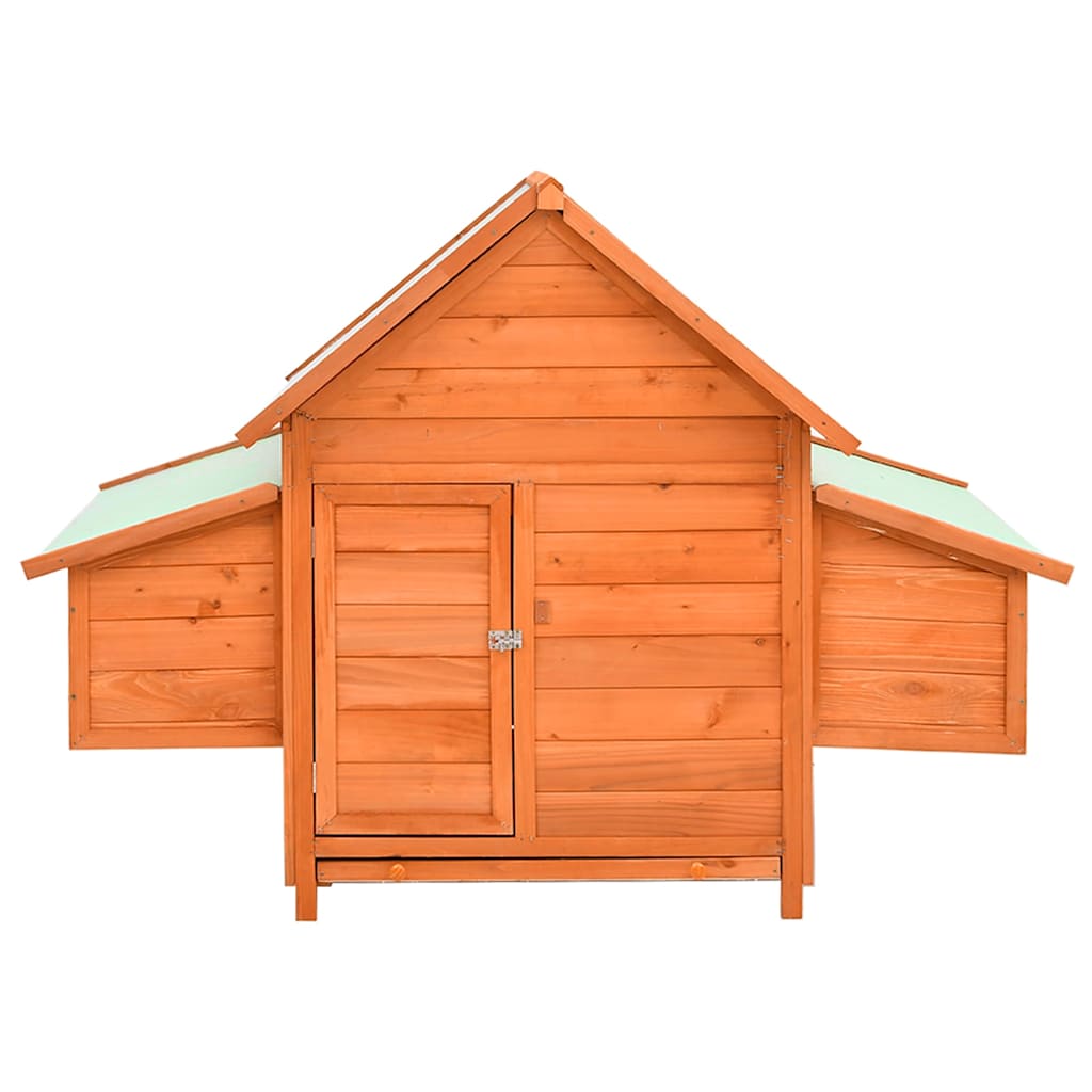 Vidaxl kurczak COOP 150x96x110 cm stałe sinewood