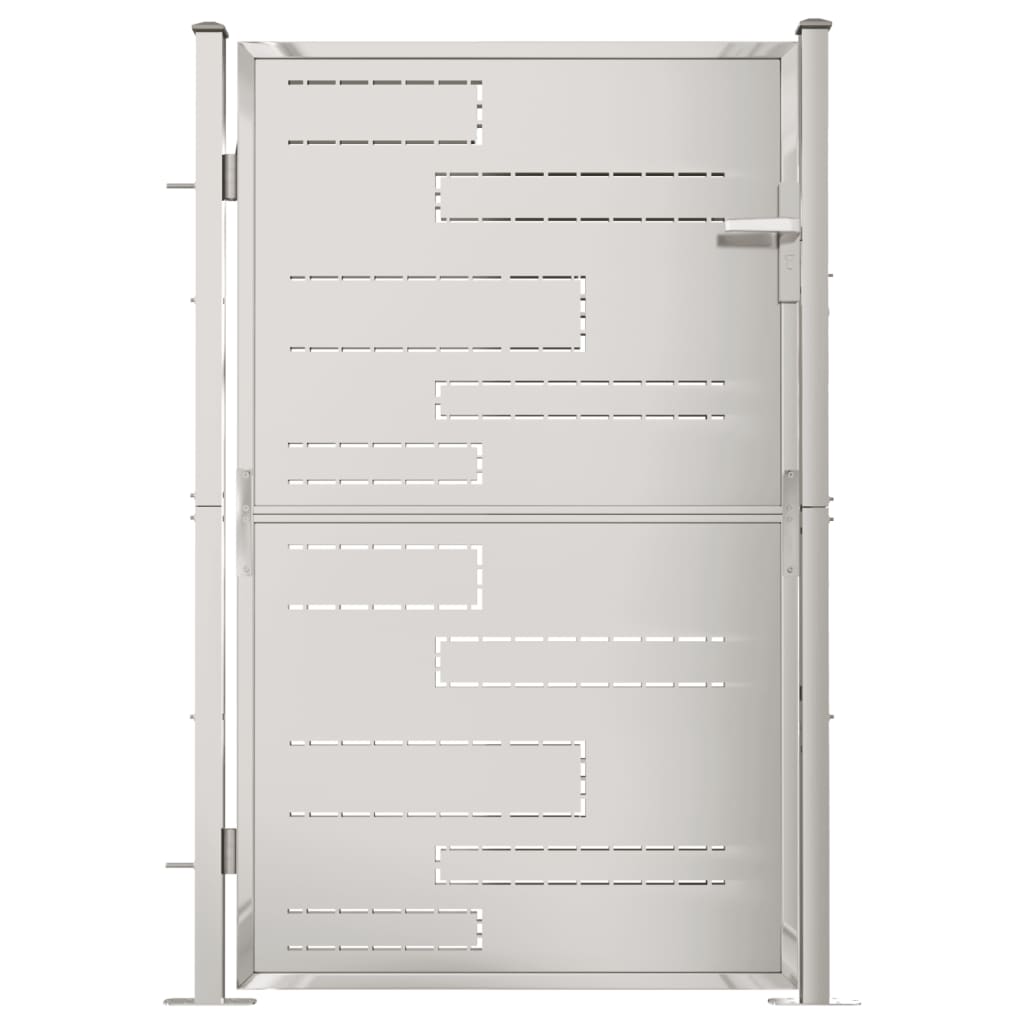 Vidaxl Garden Gate 100x150 cm stal nierdzewna