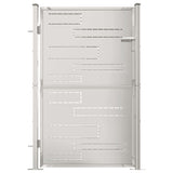 Vidaxl Garden Gate 100x150 cm stal nierdzewna