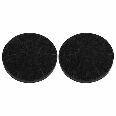 Vidaxl Carbon Filtry dla ekstraktora kaptura 2 szt. 105x21 mm