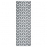 Vidaxl zewnętrzny dywan Arakil 80x250 cm PP Grey