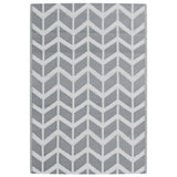 Vidaxl zewnętrzny dywan Arakil 140x200 cm PP Grey
