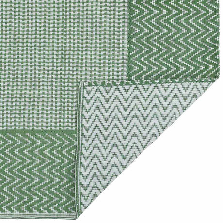 Vidaxl zewnętrzny dywan Arakil 190x290 cm Polipropen Green