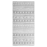 Vidaxl zewnętrzny dywan Arakil 80x150 cm Polipropene Grey