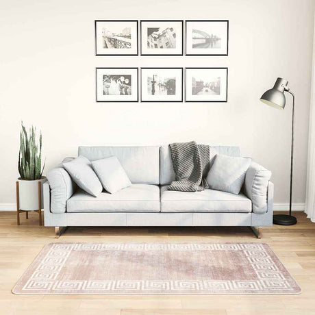 VIDAXL DYGLAMALNE PLAMALNE Anti-Slip 80x150 cm Beige