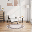 VIDAXL DYGLAMALNE PLAMOWE ANTILP Ø120 CM BEIGE