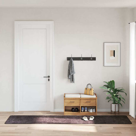 VIDAXL DYGLAMALNE PLAMOWE ANTIP 80X300 CM ANTRACITE
