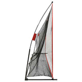 Vidaxl Wave Network 356x92.5x215 cm Metal