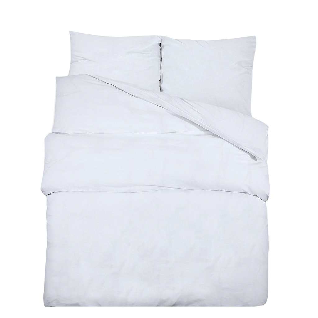 Vidaxl Duvet Overlay Ustaw lekki 260x240 cm Microfibre White