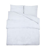 Vidaxl Duvet Overlay Ustaw lekki 225x220 cm Microfibre White