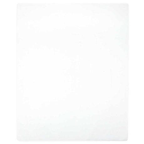 VIDAXL DOTUDENTA JERSEY 180x200 cm bawełniana biała