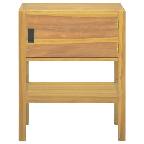 Vidaxl badkamerkast 60x40x75 cm massief teakhout