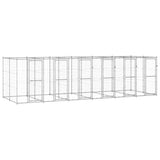 Vidaxl Dog hodera 14,52 m² stal ocynkowana