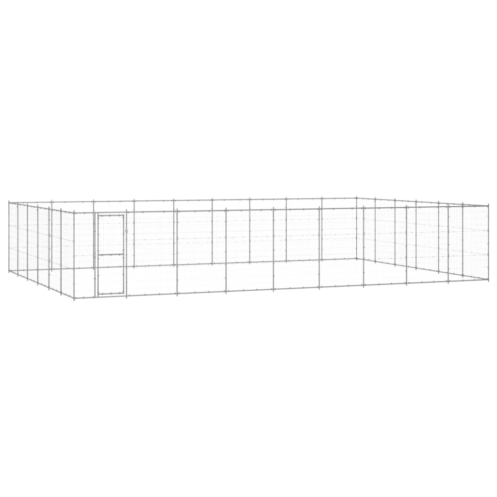 Buda dla psa VidaXL 65,34 m², stal ocynkowana