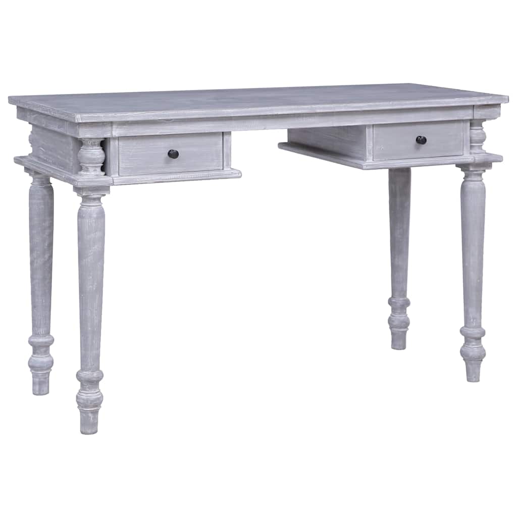 Vidaxl bureau 115x50x78 cm massief mahoniehout