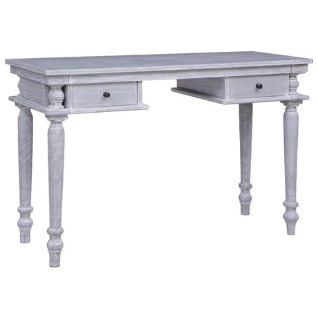 Vidaxl bureau 115x50x78 cm massief mahoniehout