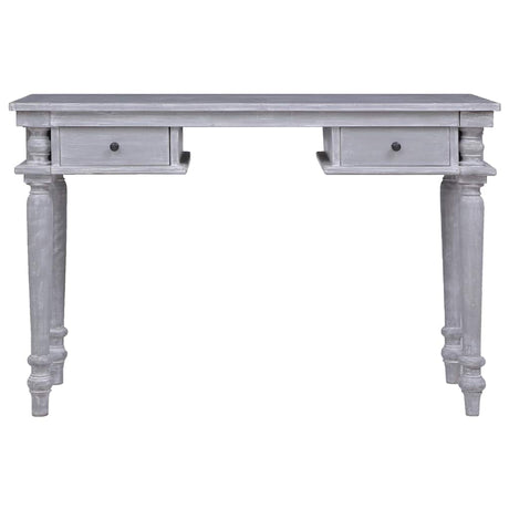 Vidaxl bureau 115x50x78 cm massief mahoniehout