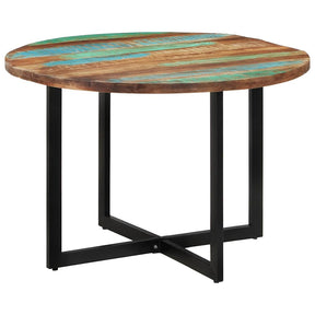 Vidaxl eettafel 110x75 cm massief gerecycled hout