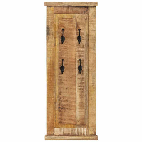 Rałki do powłoki vidaxl 2 szt. 38x100 cm solidne drewno mango