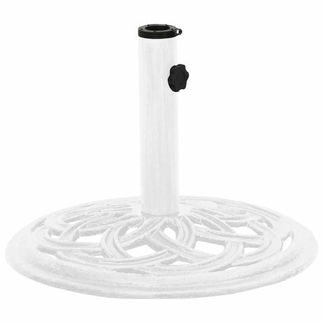 Vidaxl Parasol stopa 44x44x31 cm żeliwna biała