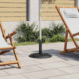 Vidaxl parasol stopa 44x44x31 cm żeliwna czarna