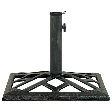 Vidaxl parasol stopa 44x44x31 cm żeliwna zieleń
