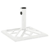 Vidaxl Parasol stopa 44x44x31 cm żeliwna biała
