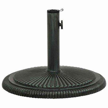 Vidaxl Parasol stopa 45x45x30 cm żeliwna zieleń
