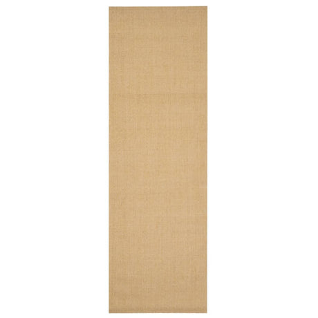 Vidaxl dywan 80x250 cm naturalny siisal