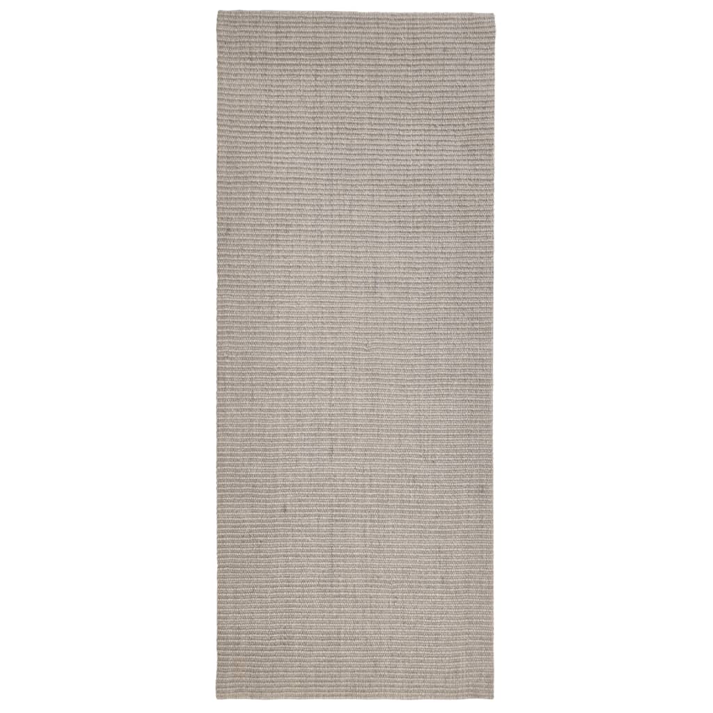 Dywan vidaxl 80x200 cm naturalny piasek Sisal -coloed