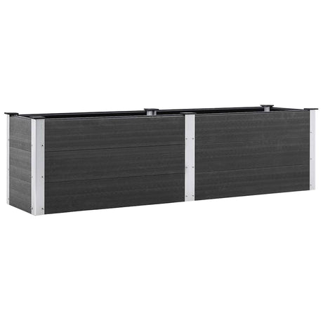 Vidaxl Sadzarka podniesiona 200x50x54 cm HKC Gray