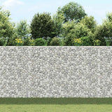 Vidaxl Schanskorf Planters 3 STIOND 30x30x200 cm Żelazo
