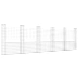 VIDAXL SCHANSKORF U 6 Posty 620x20x200 cm żelazo