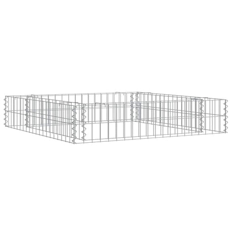 Donica gabionowa Vidaxx podniesiona 100x100x20 cm ze stali ocynkowanej