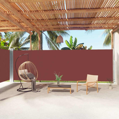 Vidaxl Sandshield rozszerzona 200x1000 cm brąz
