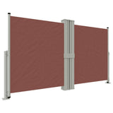 Vidaxl Sandshield Extedable 140x1200 cm brąz