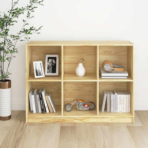 Vidaxl boekenkast 104x33x76 cm massief grenenhout